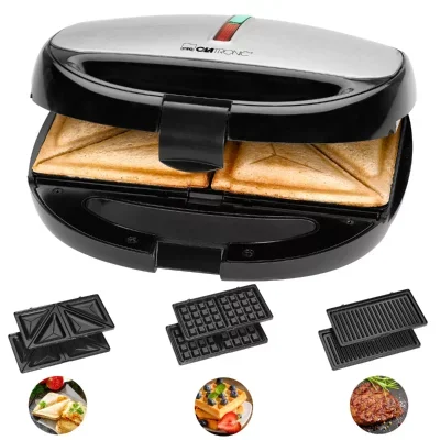 Clatronic Appareil multi-grill 3 en 1 - St-wa3670