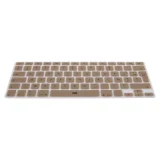 WE Clavier de protection en silicone or pour Macbook