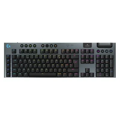 Clavier gaming mécanique sans fil ultra-plat Azerty Logitech G915 X Lightspeed Tactile Noir