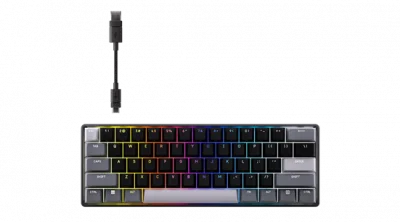 Clavier PC Corsair Clipper Pro Mini 60% - Magnétique/Filaire/RGB/Noir