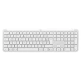 LOGITECH Clavier sans fil Azerty K950 Signature Slim Blanc cassé