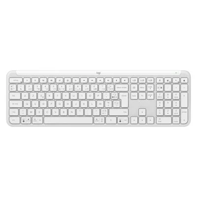 Clavier sans fil Azerty Logitech K950 Signature Slim Blanc cassé