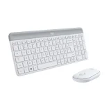 LOGITECH Clavier + Souris MK470 Blanc