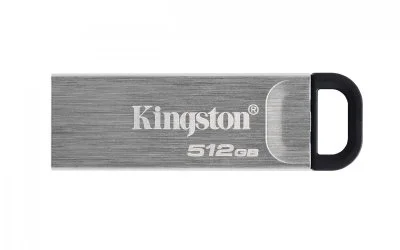 Clé usb kingston datatraveler kyson argenté 512 gb DTKN/512GB