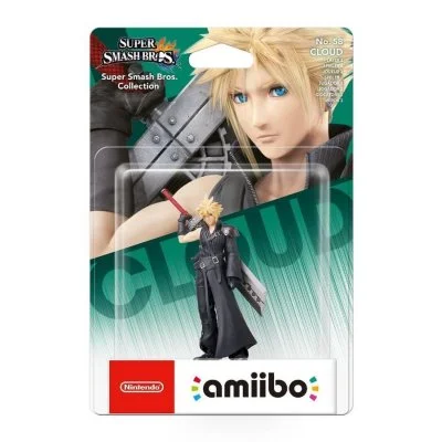 Cloud version 2 amiibo (super smash bros) for nintendo wii u & 3ds