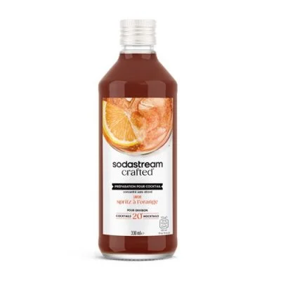 Cocktail sans alcool Sodastream saveur Spritz 330ml