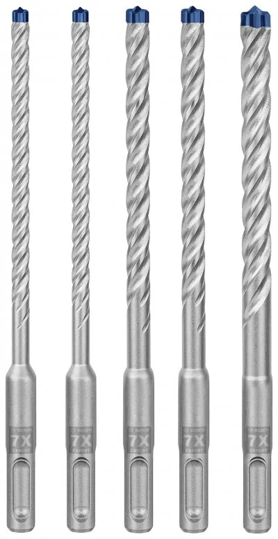 Coffret 5 Forets Beton Sds Plus 7x Expert 6/6/8/8/10mm