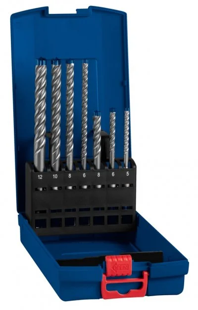 Coffret 7 Forets Beton Sds Plus 7x Expert 5/6/6/8/8/10/12mm