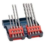 BOSCH Coffret de 8 forets béton sds Plus-3 (Diamètre : d 5-6-8-10mm)
