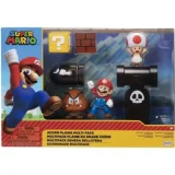 JAKKS PACIFIC Coffret Diorama 5 figurines Mario thème classic Nintendo