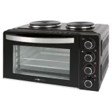 CLATRONIC Combiné four 28L et double plaques de cuission KK3786