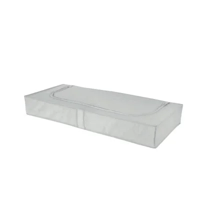 Compactor Housse de rangement sous lit Blanc 108 x 45 x H.15 cm