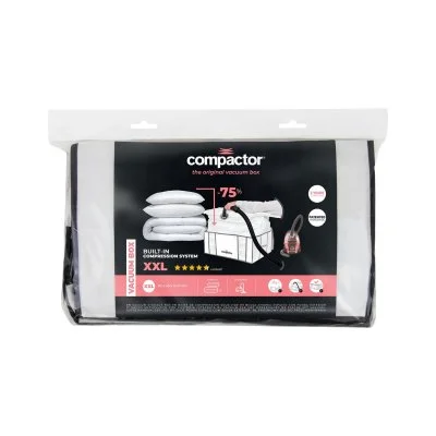 COMPACTOR Housse de rangement sous vide XXL (210L) 45 x 65 x 27 cm