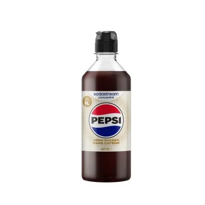 Concentré Pepsi Zéro Sucres sans caféines - 440mL SODASTREAM