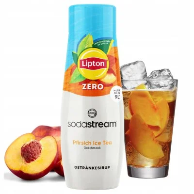 Concentré Sodastream Lipton Ice Tea Saveur Pêche Zéro 30011738 440 ml