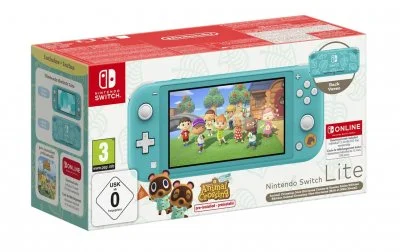 Console Lite Animal Crossing Turquoise Edition Limitée 2024 Nintendo Switch Nintendo