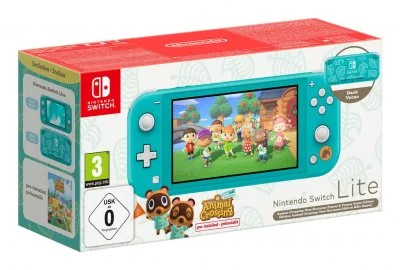 Console Lite Animal Crossing Turquoise Edition Limitée Nintendo Switch