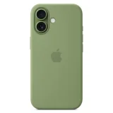 APPLE Coque en silicone avec MagSafe vert ardoise pour iPhone 17