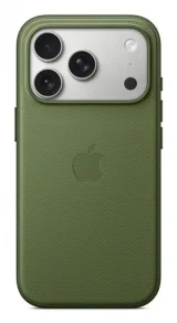 APPLE Coque en tissage technique avec MagSafe vert pour iPhone 17 Pro
