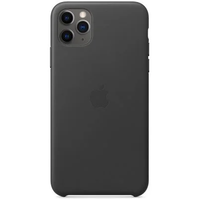 Coque Apple iPhone 11 Pro Max Cuir Noir