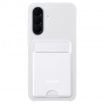Coque arrière avec porte-carte Gris Clair pour Samsung Galaxy A37 5G