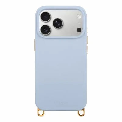 Coque arrière iPhone 17 Pro Max Rivièra MagSafe Crochets Amovibles Powder Blue
