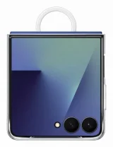 SAMSUNG Coque avec anneau selfie Transparent pour Galaxy Z Flip 7