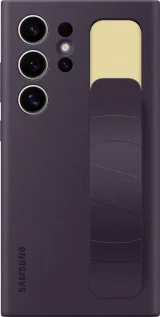 SAMSUNG Coque avec lanière violet foncé pour Galaxy S24 Ultra