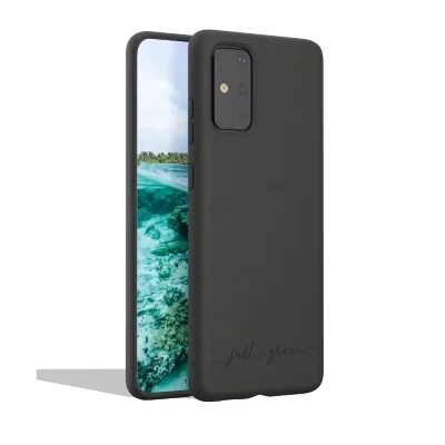 Coque Biodégradable Noire pour Samsung G S20+ Just Green - Neuf