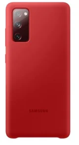 SAMSUNG Coque de Protection Silicone G S20 FE Rouge