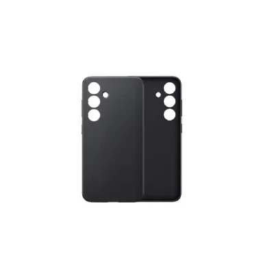Coque en cuir vegan Designed for Samsung Galaxy S24 Noir