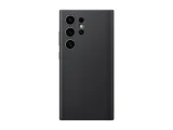 SAMSUNG Coque en cuir vegan Designed for Galaxy S24 Ultra Noir