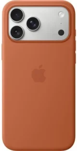APPLE Coque en silicone avec MagSafe iPhone 17 Pro Max - Terracotta