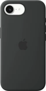 APPLE Coque en silicone avec MagSafe Noir pour iPhone 17e