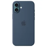 APPLE Coque en silicone avec MagSafe pour iPhone 16 Plus Denim