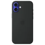 APPLE Coque en silicone avec MagSafe pour iPhone 16 Plus Noir