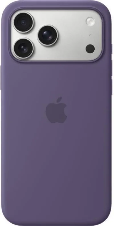 Coque en silicone avec MagSafe pour iPhone 17 Pro Max - Brume violette