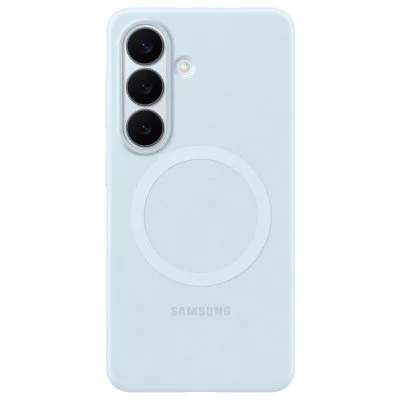 Coque en silicone Magnet Bleu Clair pour Samsung Galaxy S26+ - Neuf