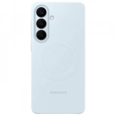 Coque en silicone Slim Magnet Bleu Clair pour Samsung Galaxy S26+