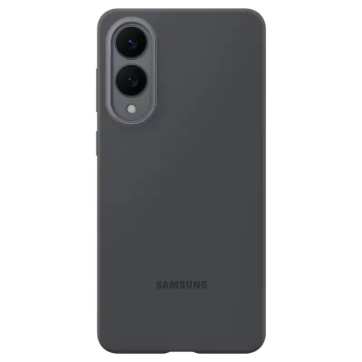 Coque en silicone ultra fine Noir pour Samsung Galaxy S25 Edge