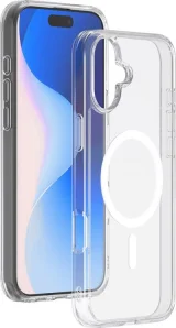 BIGBEN CONNECTED Coque hybride compatible MagSafe pour iPhone 16 Transparent
