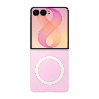 Coque magnétique ultra fine Transparent pour Samsung Galaxy Z Flip 8