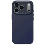 DECODED Coque MagSafe pour iPhone 17 Pro en Silicone Antimicrobienne Ultra Résistant Bleu marine