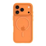 DBRAMANTE1928 Coque MagSafe pour iPhone 17 Pro Grenen Antichoc Certifié GRS Orange