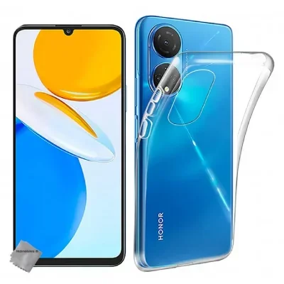 Coque Pour Huawei Honor X7 - Housse Etui Silicone Gel Fine + Film Ecran - Transparent Tpu