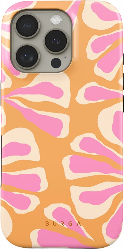Coque pour iPhone 16 Pro Renforcée MagSafe Motifs Aloha Multicolore