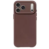 DECODED Coque pour iPhone 17 Pro Max MagSafe en Cuir Antichocs Marron