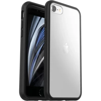 Coque Renforcée React Transparent noire pour iPhone 7/8/SE20 Otterbox