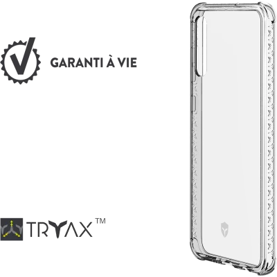 Coque renforcée transparente force case air pour samsung galaxy s20+