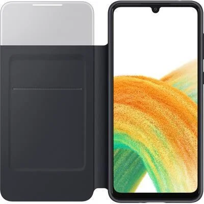 Coque S View Samsung Galaxy A33 - Noir